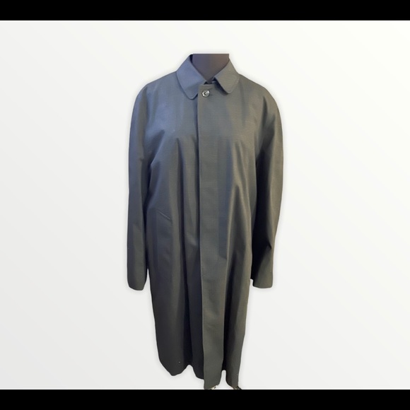 Vtg Towncraft Plaid Removable Furry Lined Coat 38 - Picture 3 of 9